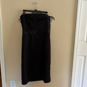 Black cocktail dress